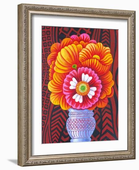 Marigolds, 2014-Jane Tattersfield-Framed Giclee Print