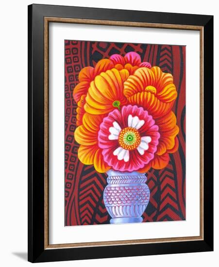 Marigolds, 2014-Jane Tattersfield-Framed Giclee Print