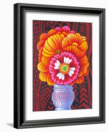 Marigolds, 2014-Jane Tattersfield-Framed Giclee Print