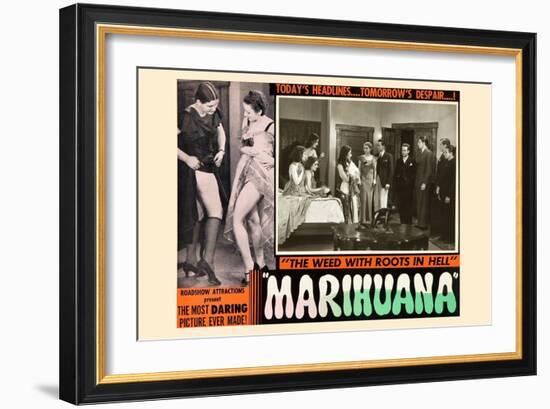Marihuana: the Weed with Roots in Hell-null-Framed Premium Giclee Print