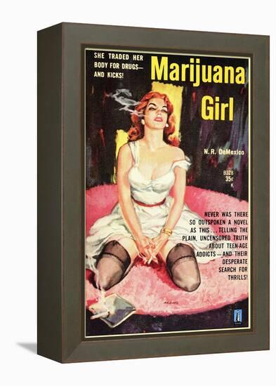 Marijuana Girl, 1969-null-Framed Stretched Canvas