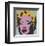 Marilyn, 1967 (on blue ground)-Andy Warhol-Framed Art Print