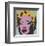 Marilyn, 1967 (on blue ground)-Andy Warhol-Framed Art Print