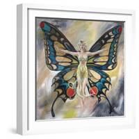 Marilyn: Butterfly-Shen-Framed Art Print
