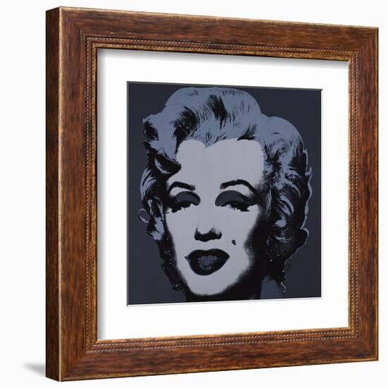 Marilyn, c.1967 (Black)-Andy Warhol-Framed Giclee Print