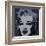 Marilyn, c.1967 (Black)-Andy Warhol-Framed Giclee Print