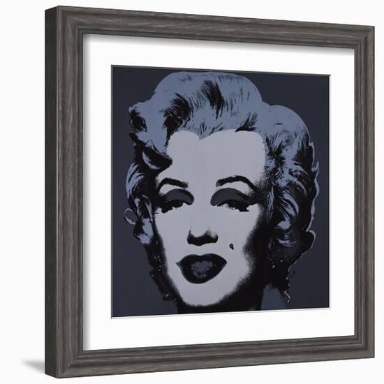 Marilyn, c.1967 (Black)-Andy Warhol-Framed Giclee Print