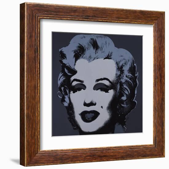 Marilyn, c.1967 (Black)-Andy Warhol-Framed Giclee Print