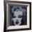 Marilyn, c.1967 (Black)-Andy Warhol-Framed Giclee Print