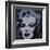 Marilyn, c.1967 (Black)-Andy Warhol-Framed Giclee Print