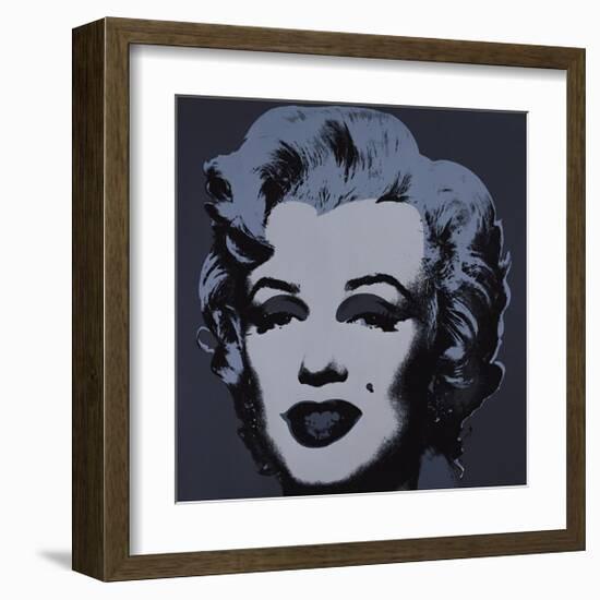 Marilyn, c.1967 (Black)-Andy Warhol-Framed Giclee Print