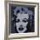 Marilyn, c.1967 (Black)-Andy Warhol-Framed Giclee Print