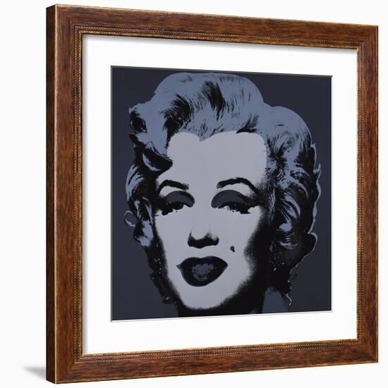 Marilyn, c.1967 (Black)-Andy Warhol-Framed Giclee Print