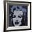 Marilyn, c.1967 (Black)-Andy Warhol-Framed Giclee Print