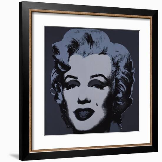 Marilyn, c.1967 (Black)-Andy Warhol-Framed Giclee Print