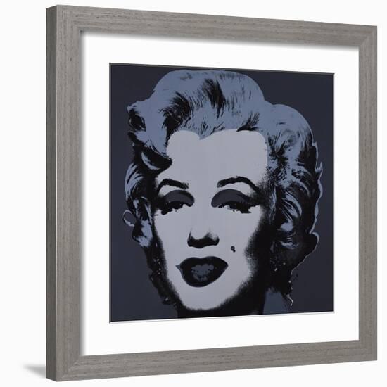 Marilyn, c.1967 (Black)-Andy Warhol-Framed Giclee Print