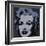 Marilyn, c.1967 (Black)-Andy Warhol-Framed Giclee Print