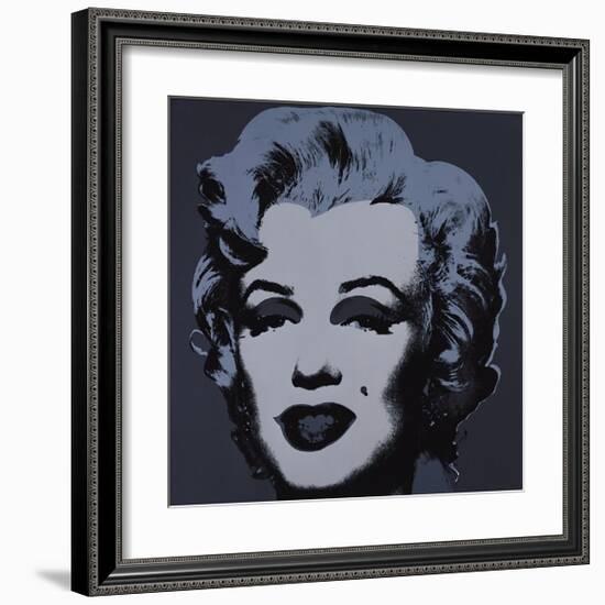 Marilyn, c.1967 (Black)-Andy Warhol-Framed Giclee Print