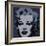 Marilyn, c.1967 (Black)-Andy Warhol-Framed Giclee Print