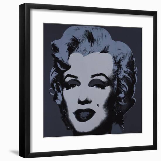 Marilyn, c.1967 (Black)-Andy Warhol-Framed Giclee Print