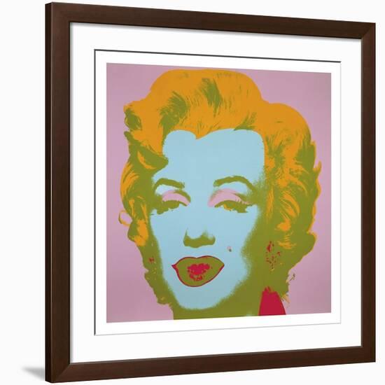 Marilyn, c.1967 (Pale Pink)-Andy Warhol-Framed Giclee Print