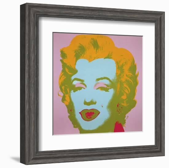 Marilyn, c.1967 (Pale Pink)-Andy Warhol-Framed Giclee Print