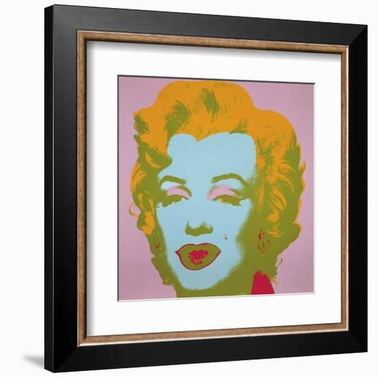 Marilyn, c.1967 (Pale Pink)-Andy Warhol-Framed Giclee Print