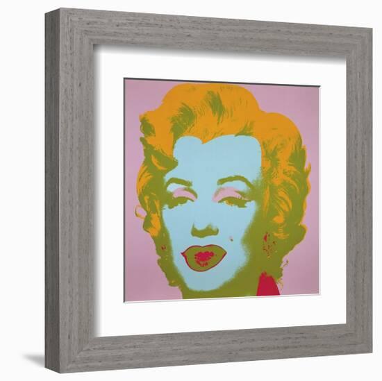 Marilyn, c.1967 (Pale Pink)-Andy Warhol-Framed Giclee Print