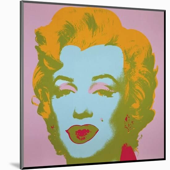 Marilyn, c.1967 (Pale Pink)-Andy Warhol-Mounted Giclee Print