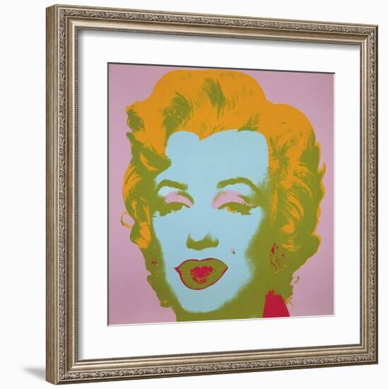 Marilyn, c.1967 (Pale Pink)-Andy Warhol-Framed Giclee Print