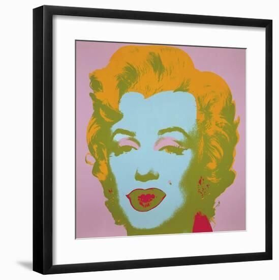 Marilyn, c.1967 (Pale Pink)-Andy Warhol-Framed Giclee Print