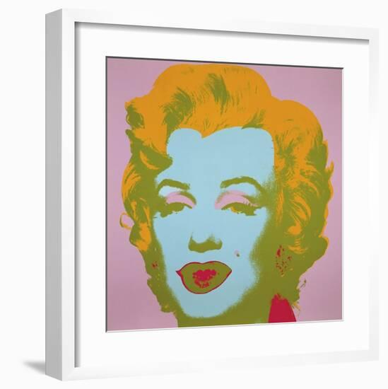 Marilyn, c.1967 (Pale Pink)-Andy Warhol-Framed Giclee Print