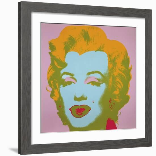 Marilyn, c.1967 (Pale Pink)-Andy Warhol-Framed Giclee Print