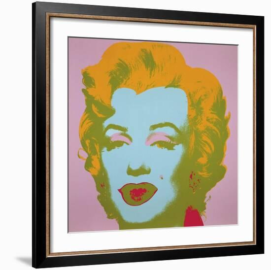 Marilyn, c.1967 (Pale Pink)-Andy Warhol-Framed Giclee Print