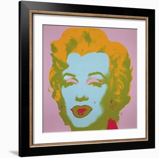 Marilyn, c.1967 (Pale Pink)-Andy Warhol-Framed Giclee Print