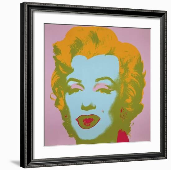 Marilyn, c.1967 (Pale Pink)-Andy Warhol-Framed Giclee Print