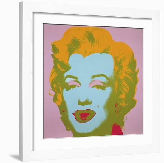 Marilyn, c.1967 (Pale Pink)-Andy Warhol-Framed Giclee Print