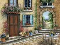 Tuscan Courtyard-Marilyn Dunlap-Art Print