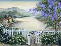 Tuscan Villas on the Lake-Marilyn Dunlap-Art Print