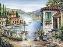 Tuscan Pond and Wisteria-Marilyn Dunlap-Art Print