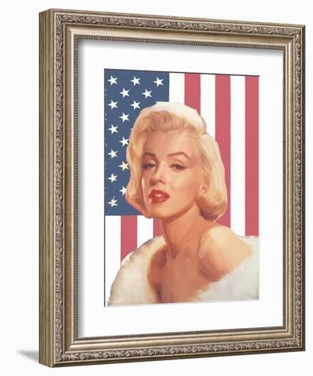 MARILYN FLAG-CHRIS CONSANI-Framed Art Print