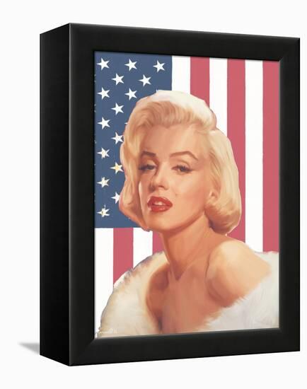 MARILYN FLAG-CHRIS CONSANI-Framed Stretched Canvas