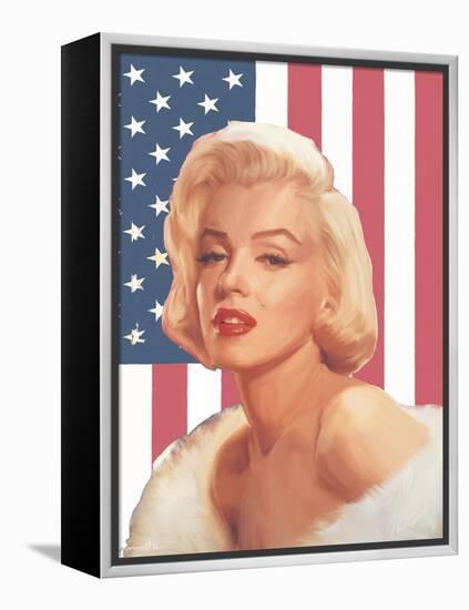 MARILYN FLAG-CHRIS CONSANI-Framed Stretched Canvas