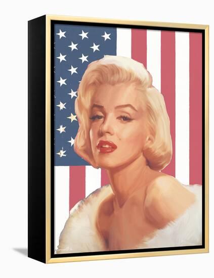 MARILYN FLAG-CHRIS CONSANI-Framed Stretched Canvas