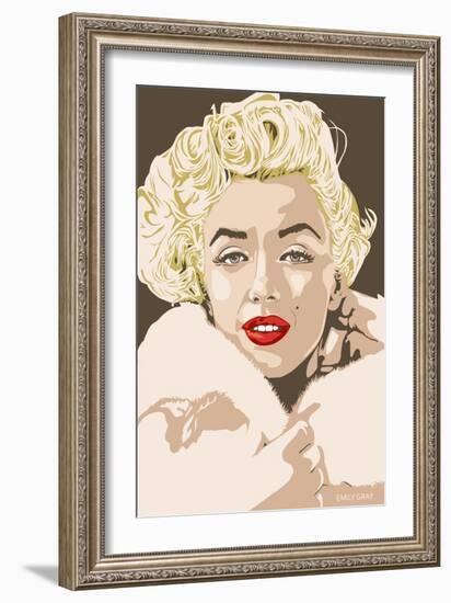 Marilyn - Gentlemen Prefer Blondes-Emily Gray-Framed Giclee Print