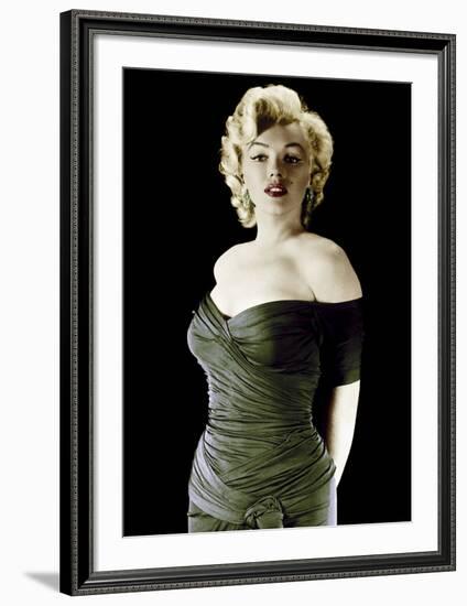 Marilyn Glamour-The Chelsea Collection-Framed Art Print