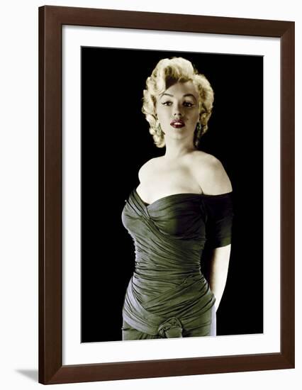 Marilyn Glamour-The Chelsea Collection-Framed Art Print