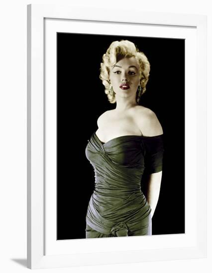 Marilyn Glamour-The Chelsea Collection-Framed Art Print