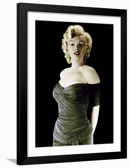 Marilyn Glamour-The Chelsea Collection-Framed Art Print