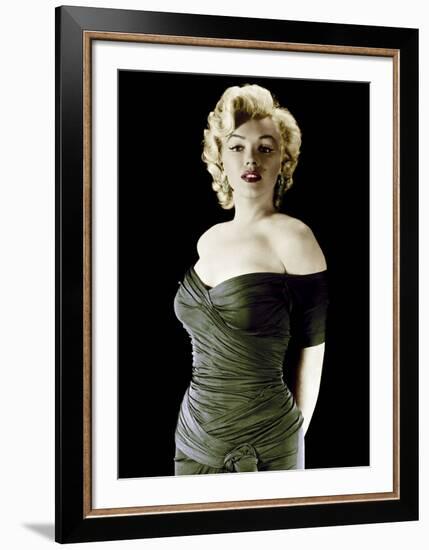 Marilyn Glamour-The Chelsea Collection-Framed Art Print